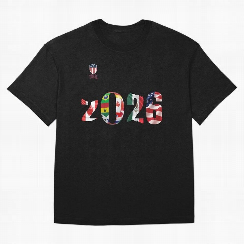 World Cup Classic T-Shirt Make Memories around FIFA World Cup 2026 Group Stage for Fans of Mbappe and Neymar and Argentina, France and Brazil, Bringing Global Supporter Spirit, Legendary Goals, National Colors and Tournament Celebration; Great for