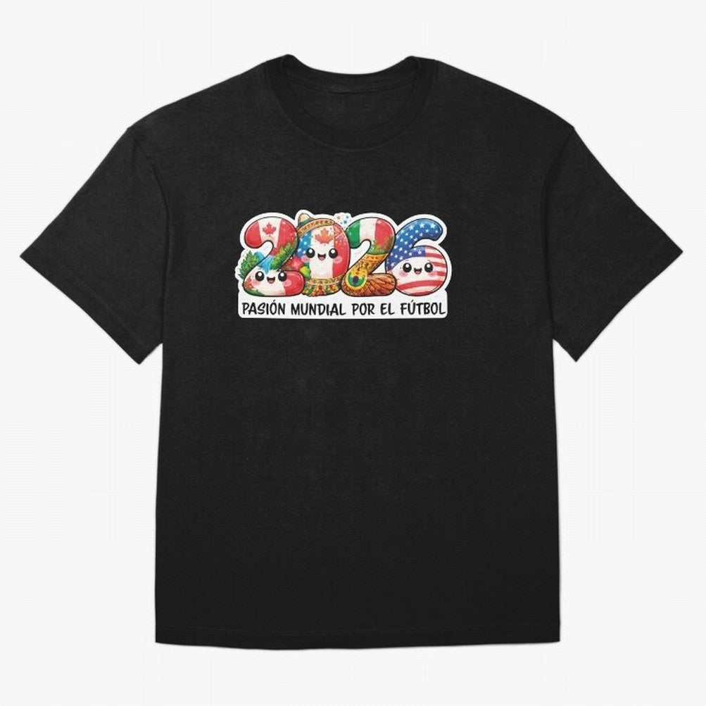 World Football Passion 2026 Classic T-Shirt Stand Proud for FIFA World Cup 2026 Group Stage for Fans of Neymar and Portugal, Bringing Match Day Excitement, Supporter Culture, Golden Goals and Global Football Passion; Great for Watch Parties, Sports