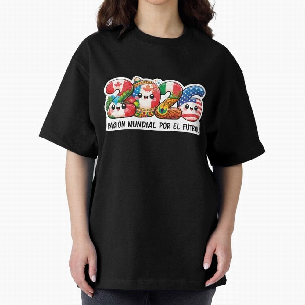 World Football Passion 2026 Classic T-Shirt Stand Proud for FIFA World Cup 2026 Group Stage for Fans of Neymar and Portugal, Bringing Match Day Excitement, Supporter Culture, Golden Goals and Global Football Passion; Great for Watch Parties, Sports