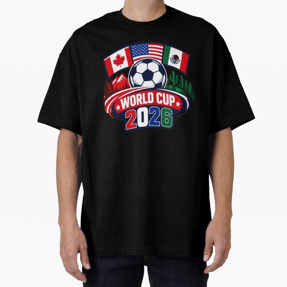 2026 FIFA World Cup Classic T-Shirt Refresh the FIFA World Cup 2026 USA Canada Mexico Journey through Neymar, Haaland and Cristiano Ronaldo Highlights, England, France and Netherlands Pride, Stadium Chants, National Pride, Trophy Dreams and