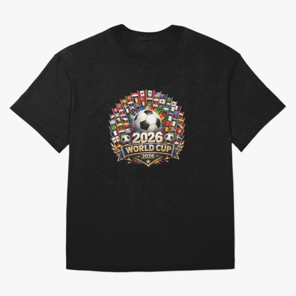 World Cup 2026, Soccer Tournament, 2026 Retro World Cup, Usa Canada Mexico Football Classic T-Shirt Support Your Favorite Stars during the FIFA World Cup 2026 Group Stage Journey through CR7 Highlights, France and Portugal Pride, Championship