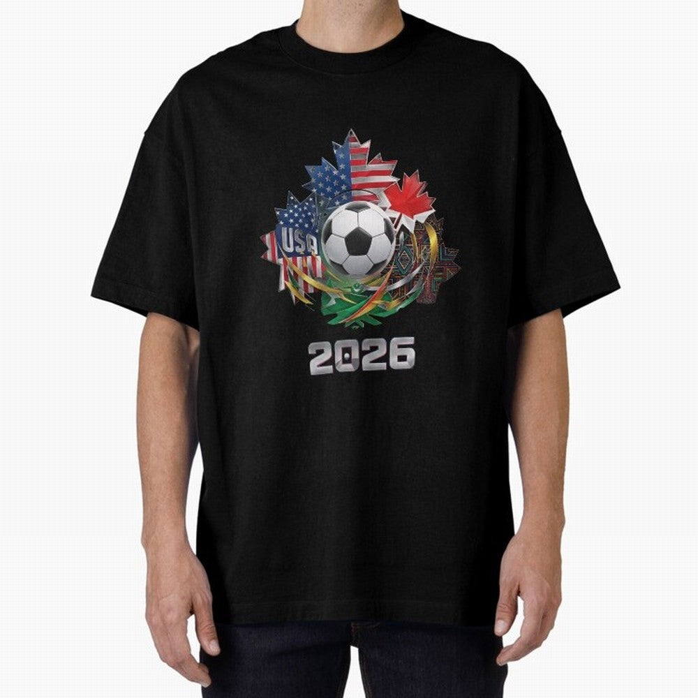United Americas Classic T-Shirt Stand with the FIFA World Cup 2026 Journey through Neymar, Haaland and Cristiano Ronaldo Highlights, France and Portugal Pride, Fan Favorite Moments, National Team Passion, Big Match Drama and Soccer History; Great