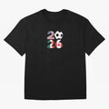 2026 soccer logo Classic T-Shirt Bring Stadium Energy to FIFA World Cup 2026 Group Stage Spirit, Filled with Argentina, Neymar, Haaland and Cristiano Ronaldo, Sports Nostalgia, International Competition, Famous Players and Unforgettable Victories;