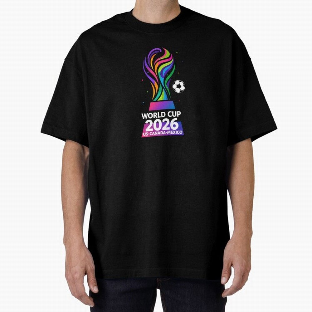 World Cup 2026 US-Canada-Mexico Soccer Trophy Classic T-Shirt Keep Football History Alive during FIFA World Cup 2026 Group Stage Connected to Cristiano Ronaldo, Haaland and CR7, England and Germany Energy, Football Passion, Legendary Performances,