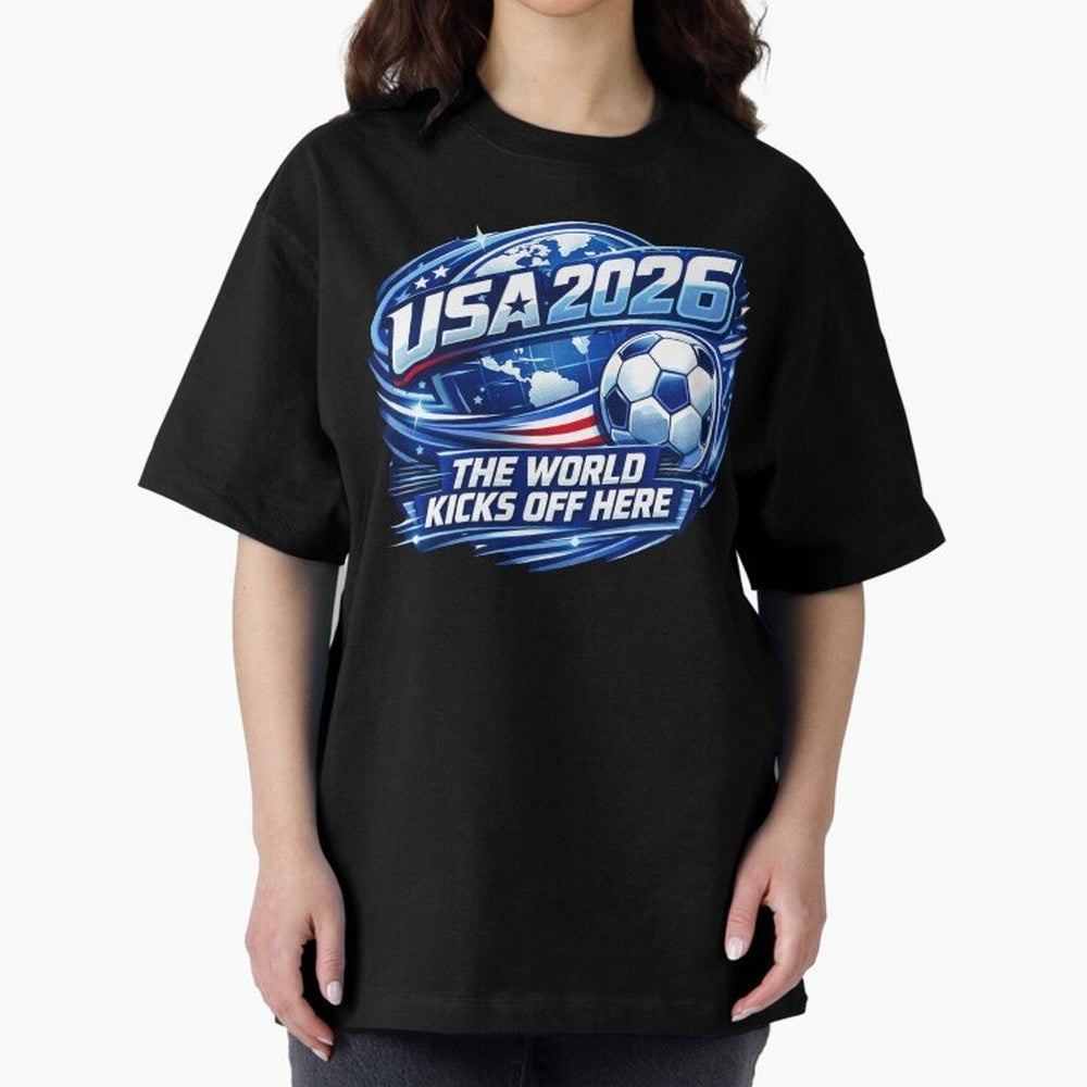 World Cup 2026 Classic T-Shirt Mark FIFA World Cup 2026 Spirit, Centered on Brazil, Portugal and Argentina, Cristiano Ronaldo, Haaland and CR7, Sports Nostalgia, International Competition, Famous Players and Unforgettable Victories; Perfect for