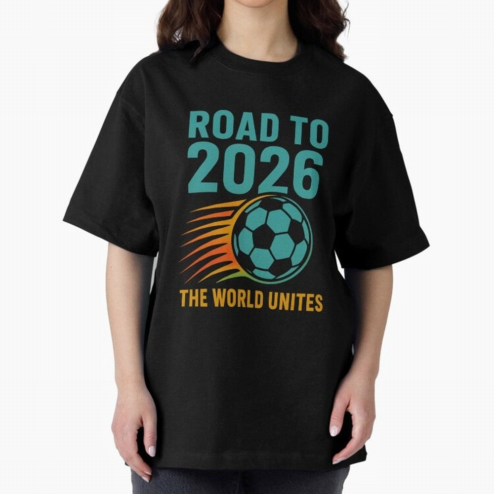 The World Unites Classic T-Shirt Follow Every Goal of Match Day Hype around FIFA World Cup 2026 Group Stage, Haaland and Mbappe, Portugal, Match Day Excitement, Supporter Culture, Golden Goals and Global Football Passion; Ideal for Passionate Fans
