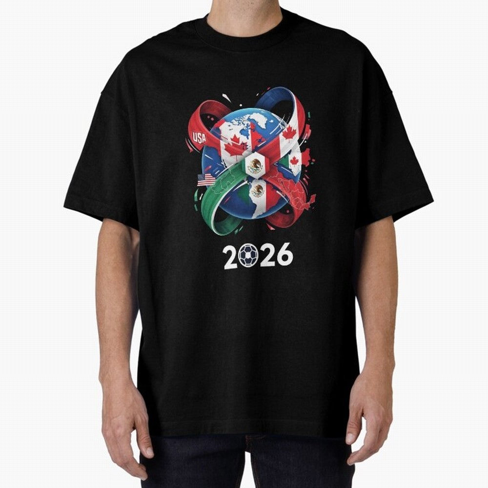 World United by Football 2026 Classic T-Shirt Get Ready for FIFA World Cup 2026 USA Canada Mexico Spirit, Inspired by Argentina, Messi and Cristiano Ronaldo, Global Supporter Spirit, Legendary Goals, National Colors and Tournament Celebration;