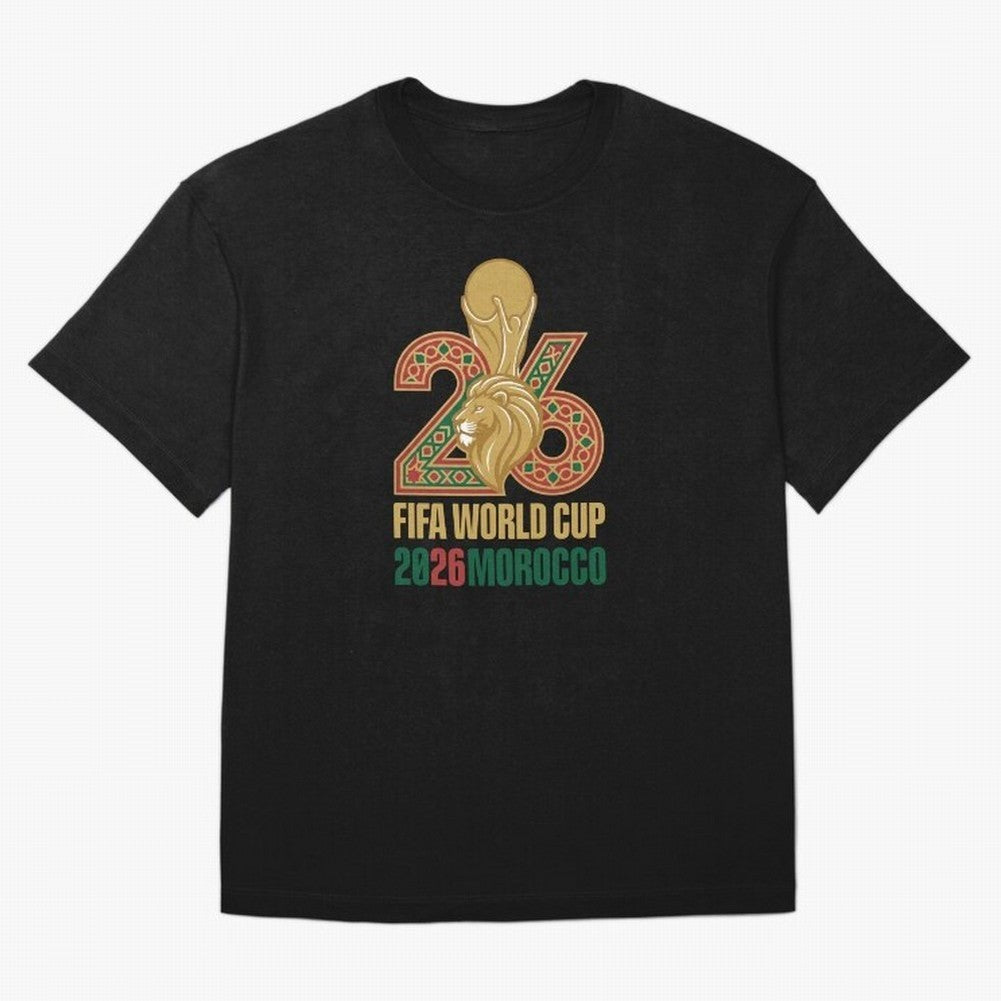 WORLD CUP 2026 MOROCCO Classic T-Shirt Feel the Trophy Chase of the FIFA World Cup 2026 USA Canada Mexico Journey through CR7 Highlights, Germany Pride, Game Day Rituals, Football Legends, Country Pride and the Road to the Final; Perfect for People
