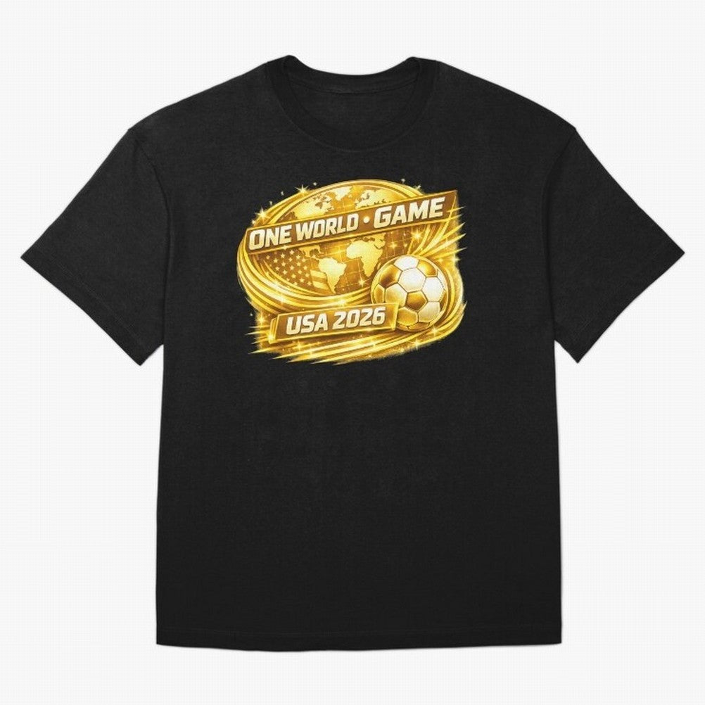 World Cup 2026 Classic T-Shirt Support FIFA World Cup 2026 Spirit, Connected to France and Portugal, Neymar, Haaland and Cristiano Ronaldo, Soccer Culture, Superstar Moments, National Team Dreams and Competitive Fire; Ideal for Passionate Fans Who