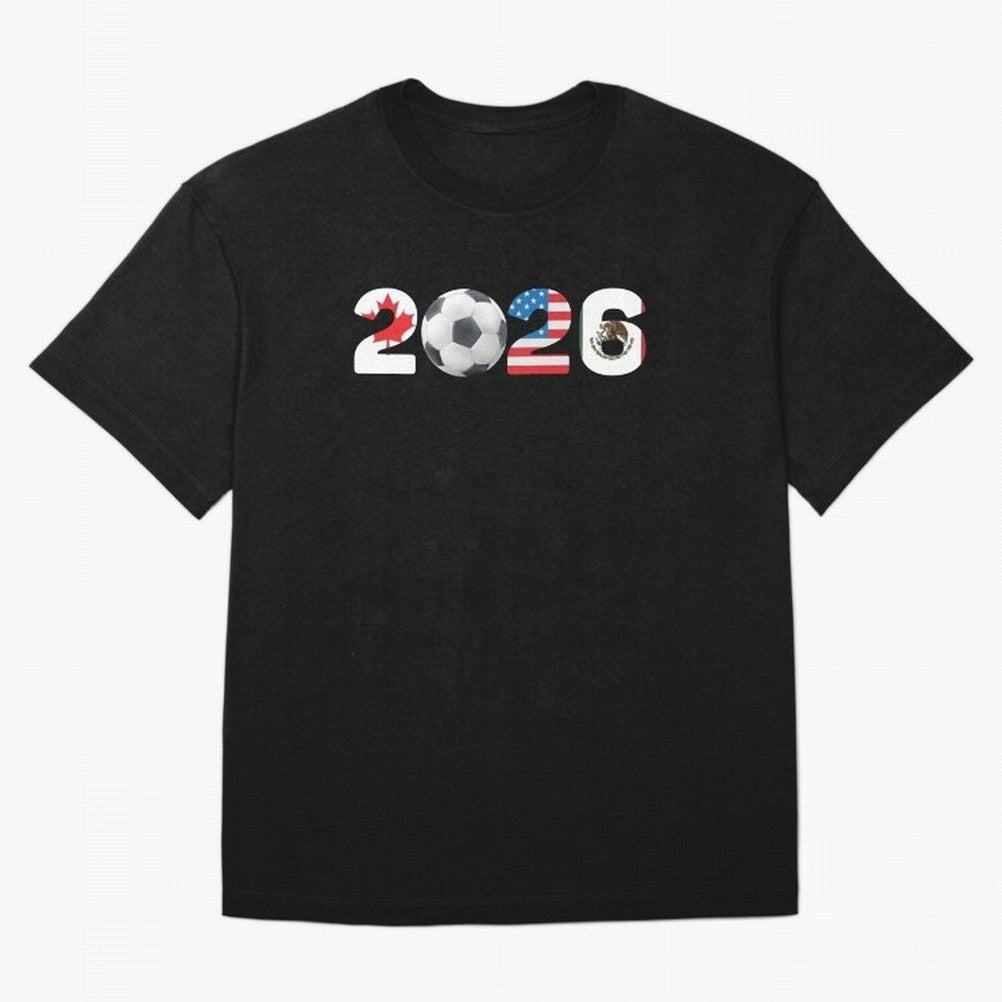 2026 North America Football Massive Event Soccer Ball Classic T-Shirt Relive the Noise and Pride of the FIFA World Cup 2026 USA Canada Mexico Journey through Cristiano Ronaldo Highlights, Netherlands Pride, Sports Nostalgia, International
