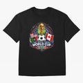World Cup 2026 Sticker ¨C USA Mexico Canada Football Trophy Design Classic T-Shirt Support FIFA World Cup 2026 for Fans of Messi and Cristiano Ronaldo and Brazil, Bringing Football History, Final Match Energy, Crowd Noise and Once in a Lifetime