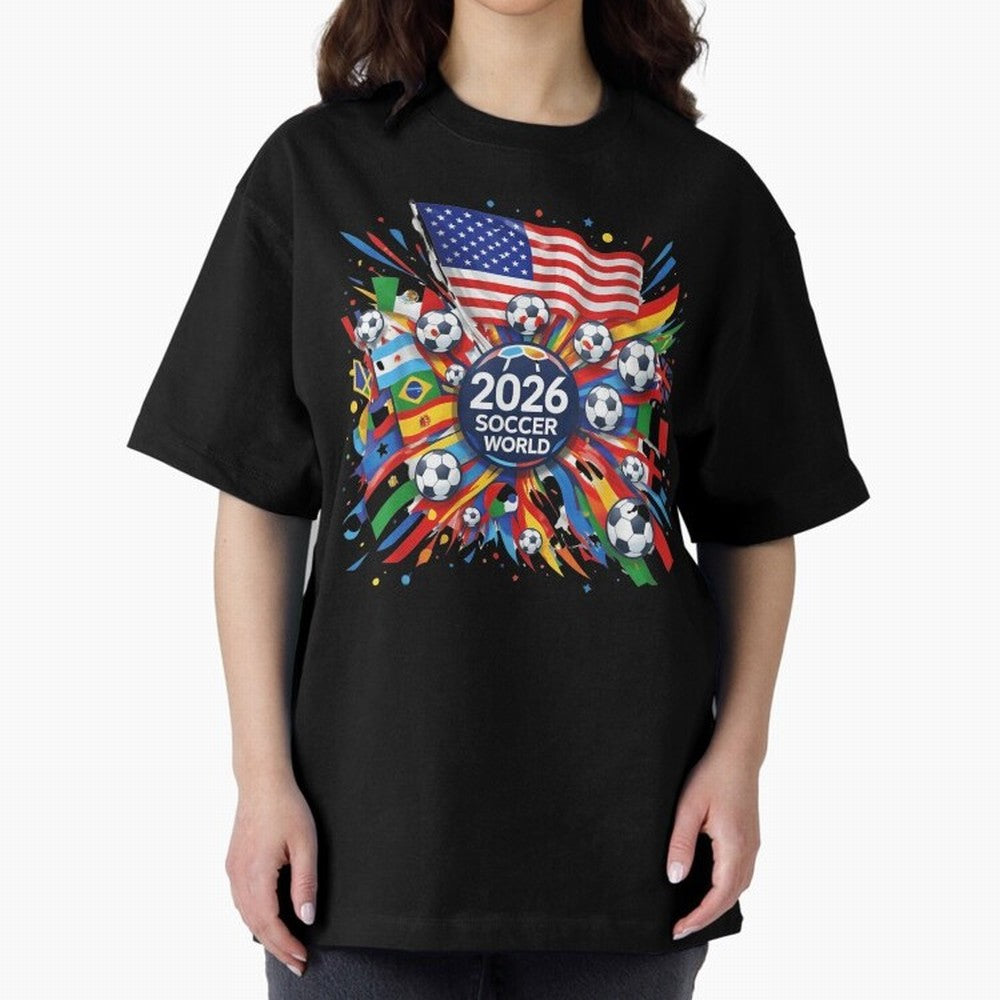 2026 Soccer World Cup United States Mexico Canada Football Championship Tournament Classic T-Shirt Make Every Kick Count in Match Day Hype around FIFA World Cup 2026, Haaland, Portugal, Spain and Germany, Match Day Excitement, Supporter Culture,