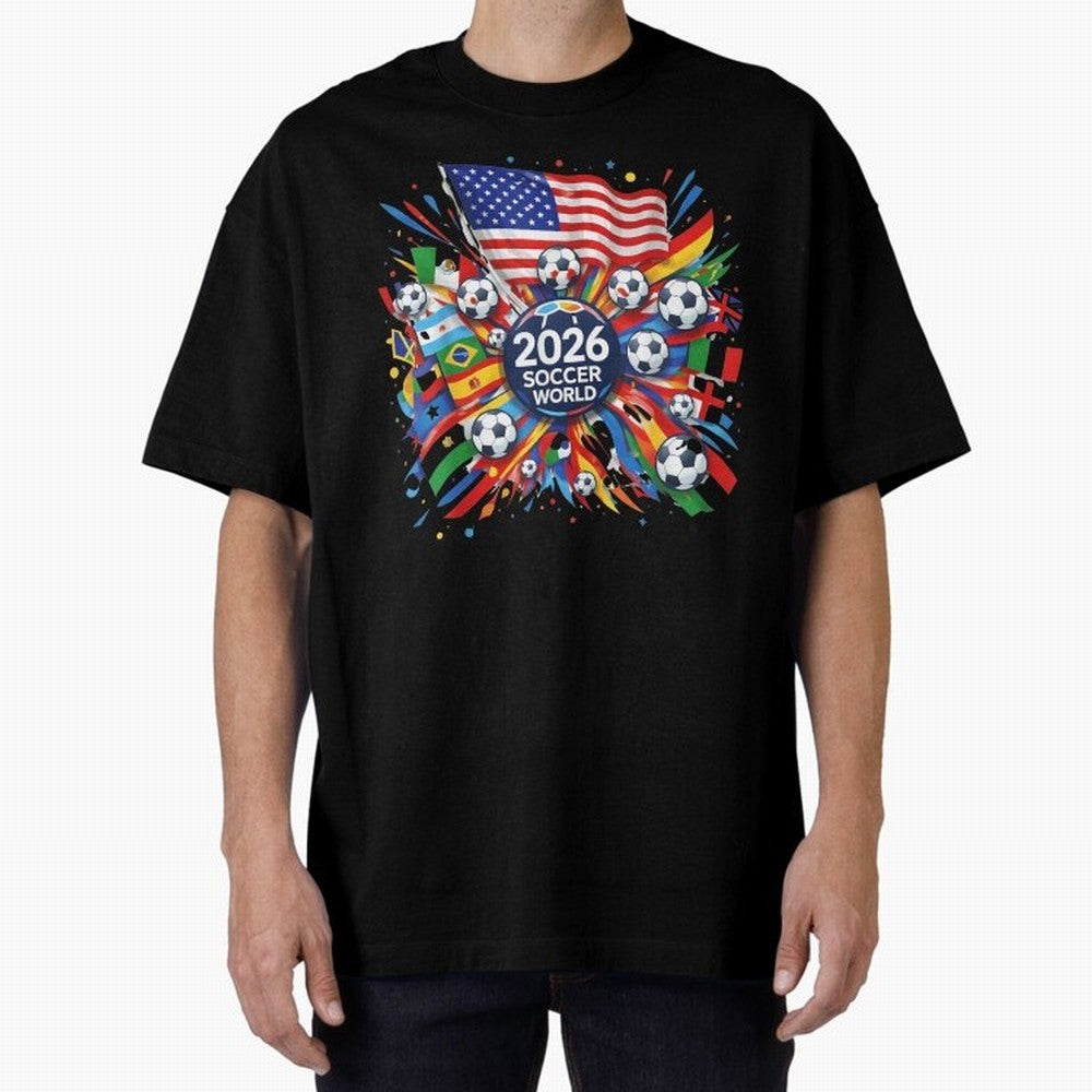 2026 Soccer World Cup United States Mexico Canada Football Championship Tournament Classic T-Shirt Make Every Kick Count in Match Day Hype around FIFA World Cup 2026, Haaland, Portugal, Spain and Germany, Match Day Excitement, Supporter Culture,