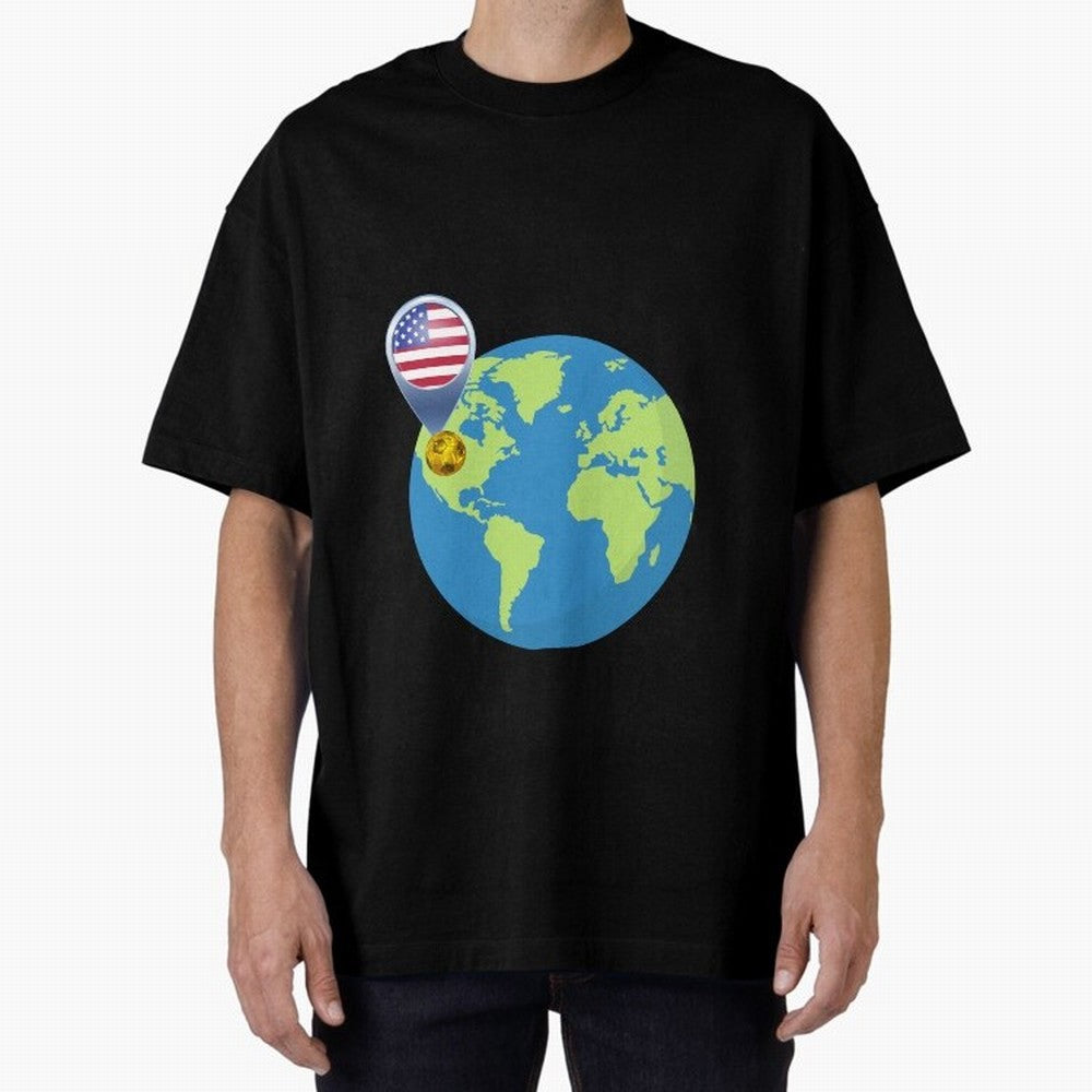 American Spirit World Cup Classic T-Shirt Upgrade Global Football Passion for FIFA World Cup 2026 Group Stage, Celebrating Cristiano Ronaldo, Haaland and CR7, Argentina and Brazil, Stadium Memories, Football Loyalty, International Chants and