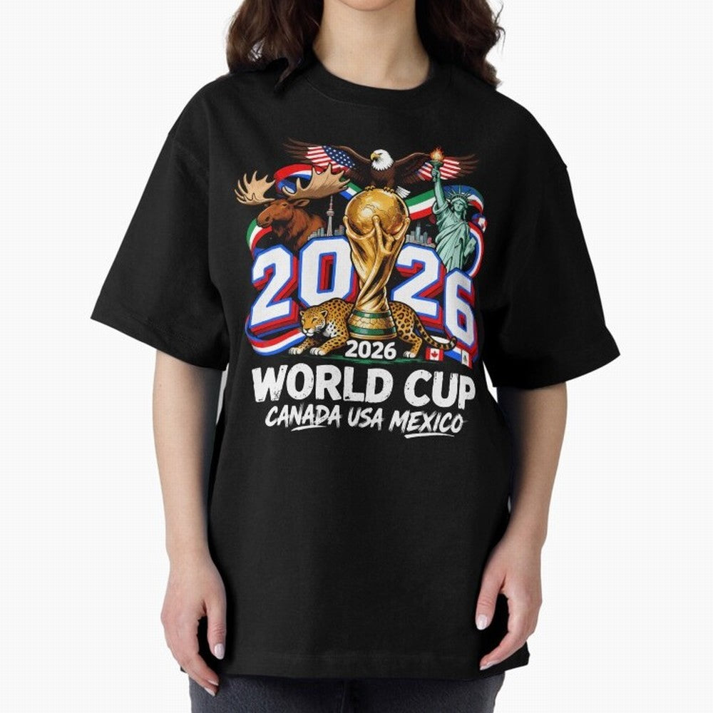 World Cup 2026 Soccer Fan USA Canada Mexico Classic T-Shirt Fuel the Hype around Global Football Passion for FIFA World Cup 2026 USA Canada Mexico, Highlighting Cristiano Ronaldo, Portugal, Football Festival Excitement, Trophy Ambitions, Country