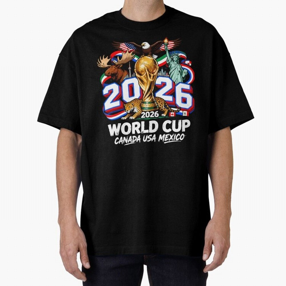 World Cup 2026 Soccer Fan USA Canada Mexico Classic T-Shirt Fuel the Hype around Global Football Passion for FIFA World Cup 2026 USA Canada Mexico, Highlighting Cristiano Ronaldo, Portugal, Football Festival Excitement, Trophy Ambitions, Country