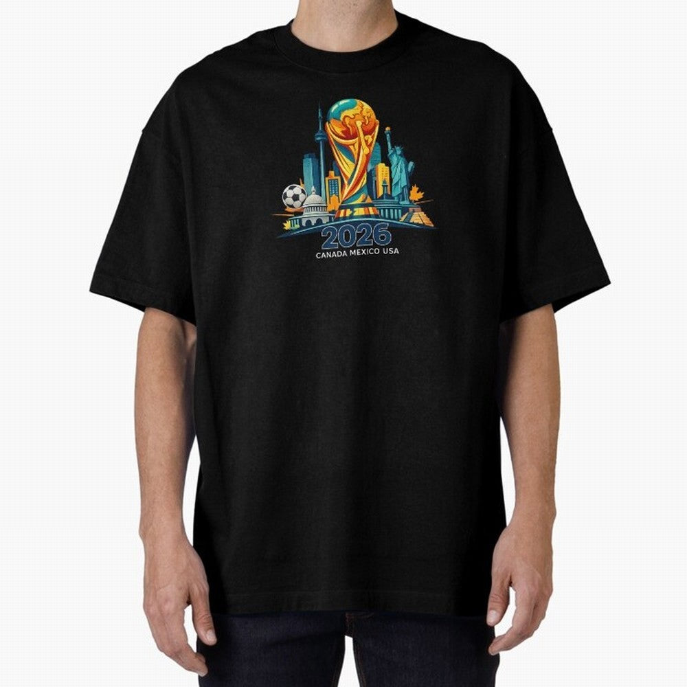 World Football Spirit 2026 - Global Football Championship - USA Canada Mexico Soccer Fan Classic T-Shirt Join the Countdown to the FIFA World Cup 2026 Group Stage Journey through Haaland and Mbappe Highlights, France Pride, Stadium Memories,