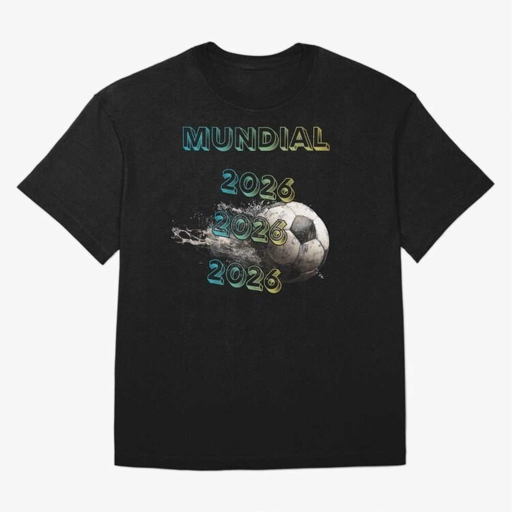 Mundial 2026_ T-Shirts and gifts for football, soccer fans Classic T-Shirt Unlock Match Day Hype around FIFA World Cup 2026 USA Canada Mexico, Mbappe and Neymar, Spain and Netherlands, Champion Mindset, Group Stage Buzz, Knockout Tension and