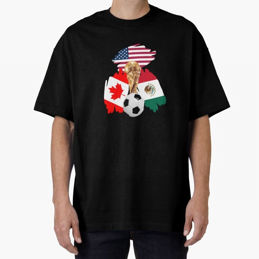 Countries of World Cup Classic T-Shirt Celebrate Fan Favorites in the FIFA World Cup 2026 Group Stage Journey through Mbappe Highlights, France and Portugal Pride, Champion Mindset, Group Stage Buzz, Knockout Tension and Passionate Fan Culture;
