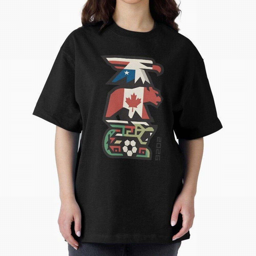 USA Canada Mexico World Cup 2026 Host Nations Classic T-Shirt Celebrate Fan Favorites in Global Football Passion for FIFA World Cup 2026 Group Stage, Capturing Mbappe, Portugal, Spain and Germany, Football Festival Excitement, Trophy Ambitions,