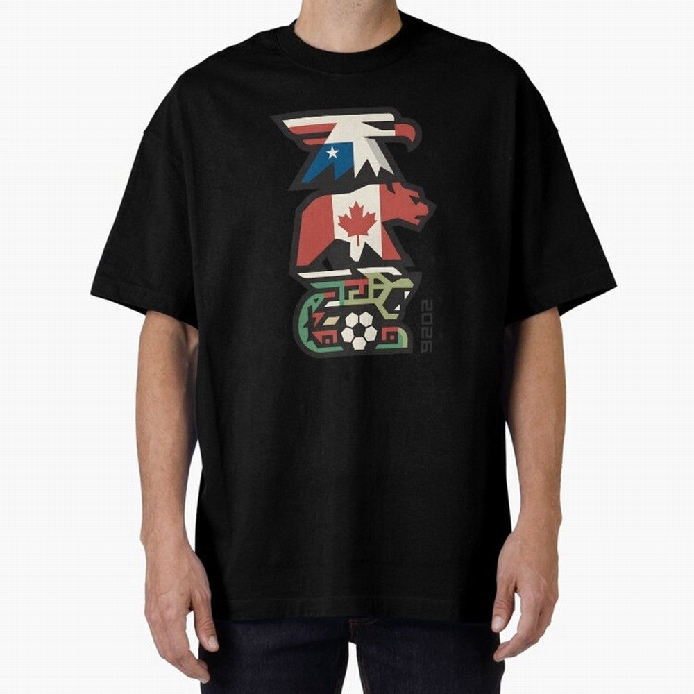 USA Canada Mexico World Cup 2026 Host Nations Classic T-Shirt Celebrate Fan Favorites in Global Football Passion for FIFA World Cup 2026 Group Stage, Capturing Mbappe, Portugal, Spain and Germany, Football Festival Excitement, Trophy Ambitions,