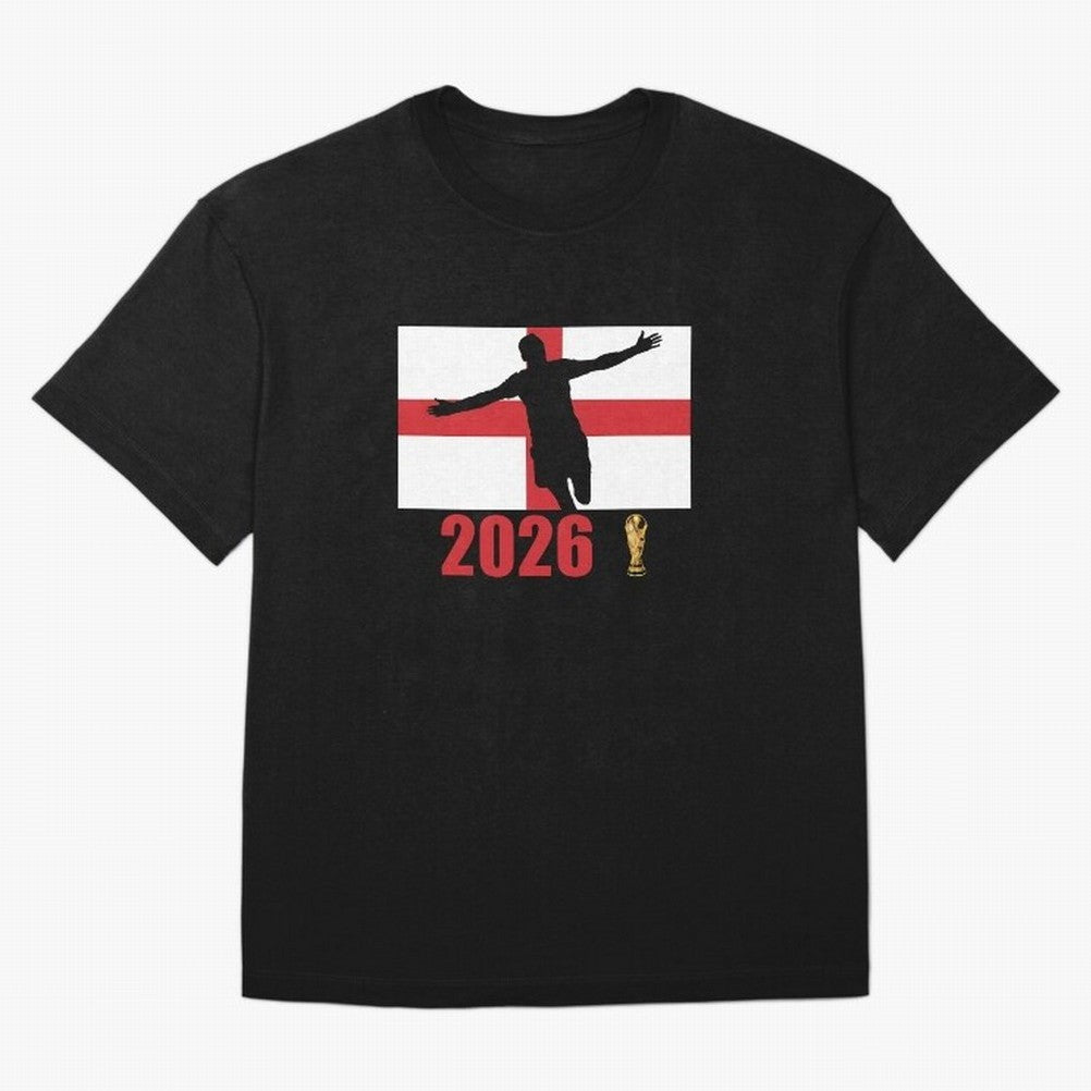 England World Cup 2026 T-Shirt_84815873 Classic T-Shirt Show Support during Match Day Hype around FIFA World Cup 2026, Haaland and Mbappe, France, Football Passion, Legendary Performances, Festival Vibes and Supporter Community; Perfect for People