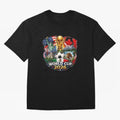 World Football 2026 USA Canada Mexico ¨C Soccer Fan Design Retro Travel Style Classic T-Shirt Embrace FIFA World Cup 2026 Group Stage for Fans of Neymar and Portugal, Spain and Germany, Bringing Goal Celebration Energy, Supporter Heritage, Football