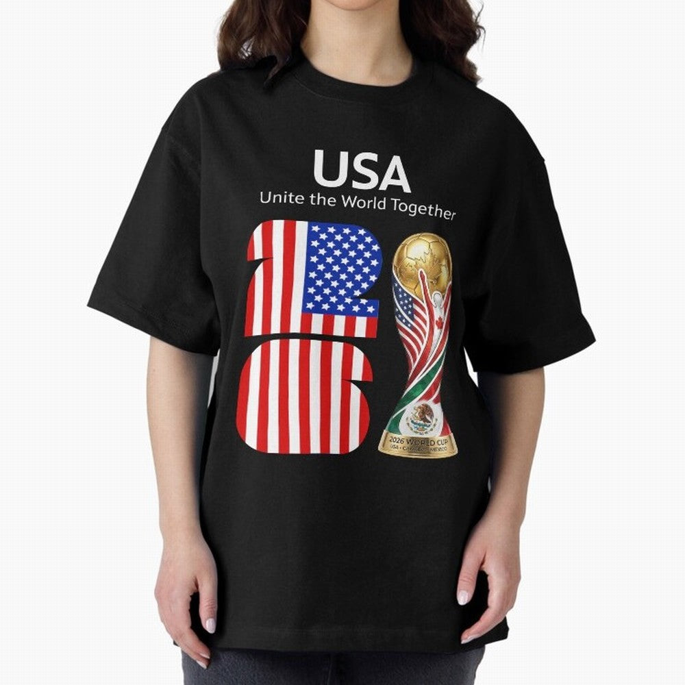 World Cup 2026, IMG 021, USA 002 Classic T-Shirt Treasure FIFA World Cup 2026 for Fans of Neymar, Haaland and Cristiano Ronaldo and Spain and Netherlands, Bringing Championship Spirit, Famous Goals, Roaring Crowds and International Football Unity;