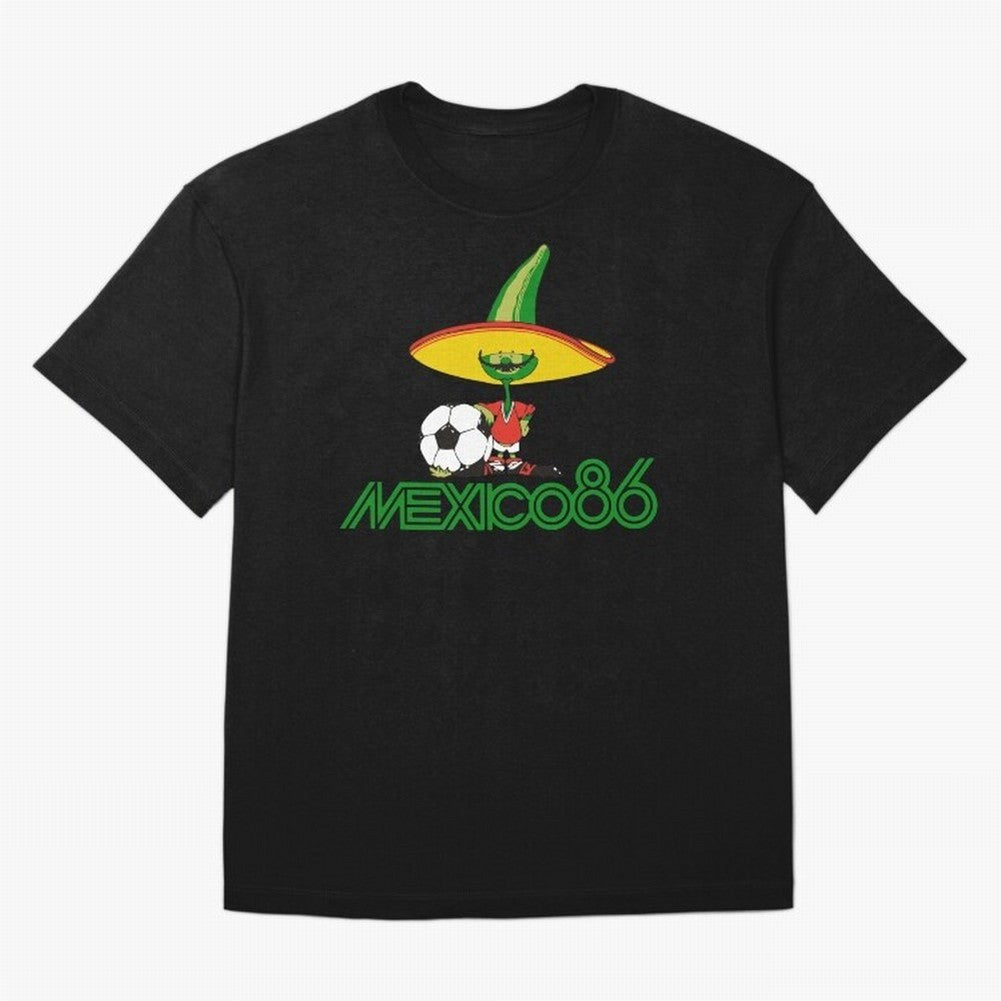 Mexico 86 Piquet Classic T-Shirt Follow the Road to FIFA World Cup 2026 USA Canada Mexico Spirit, with Brazil, Mbappe, Football Passion, Legendary Performances, Festival Vibes and Supporter Community; Great for Watch Parties, Sports Bars, Family