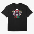 World Cup 2026 USA Canada Mexico Host Mascots Classic T-Shirt Celebrate Global Passion for Match Day Hype around FIFA World Cup 2026 USA Canada Mexico, Haaland and Mbappe, England and Germany, Global Supporter Spirit, Legendary Goals, National