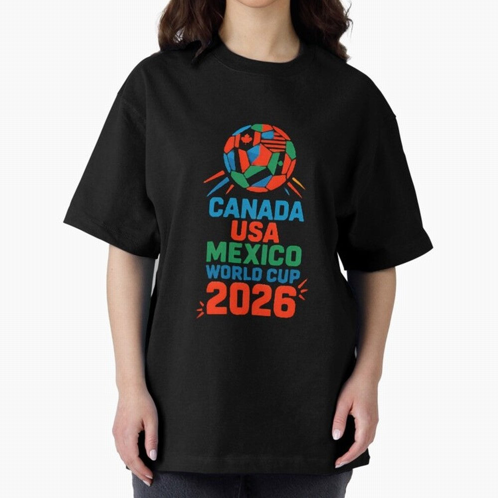 World Cup 2026 USA Canada Mexico ¡ª Retro Soccer Tournament Illustration Classic T-Shirt Cheer for FIFA World Cup 2026 for Fans of Neymar and Netherlands, Bringing Football Passion, Legendary Performances, Festival Vibes and Supporter Community;