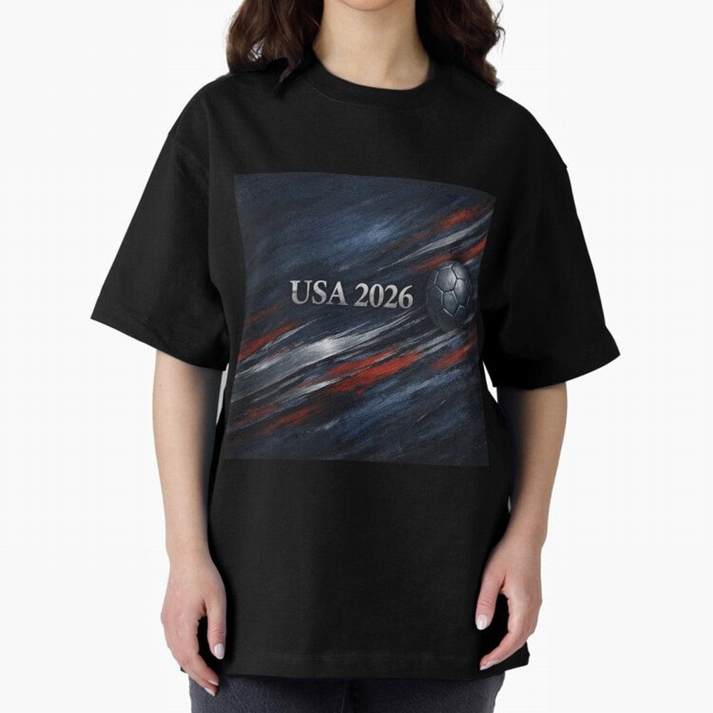USA 2026 Soccer Event Design Classic T-Shirt Join the Global Buzz around FIFA World Cup 2026 Group Stage for Fans of Mbappe and Neymar and France, Bringing Classic Soccer Heritage, Championship Pressure, Fan Loyalty and International Pride; Great