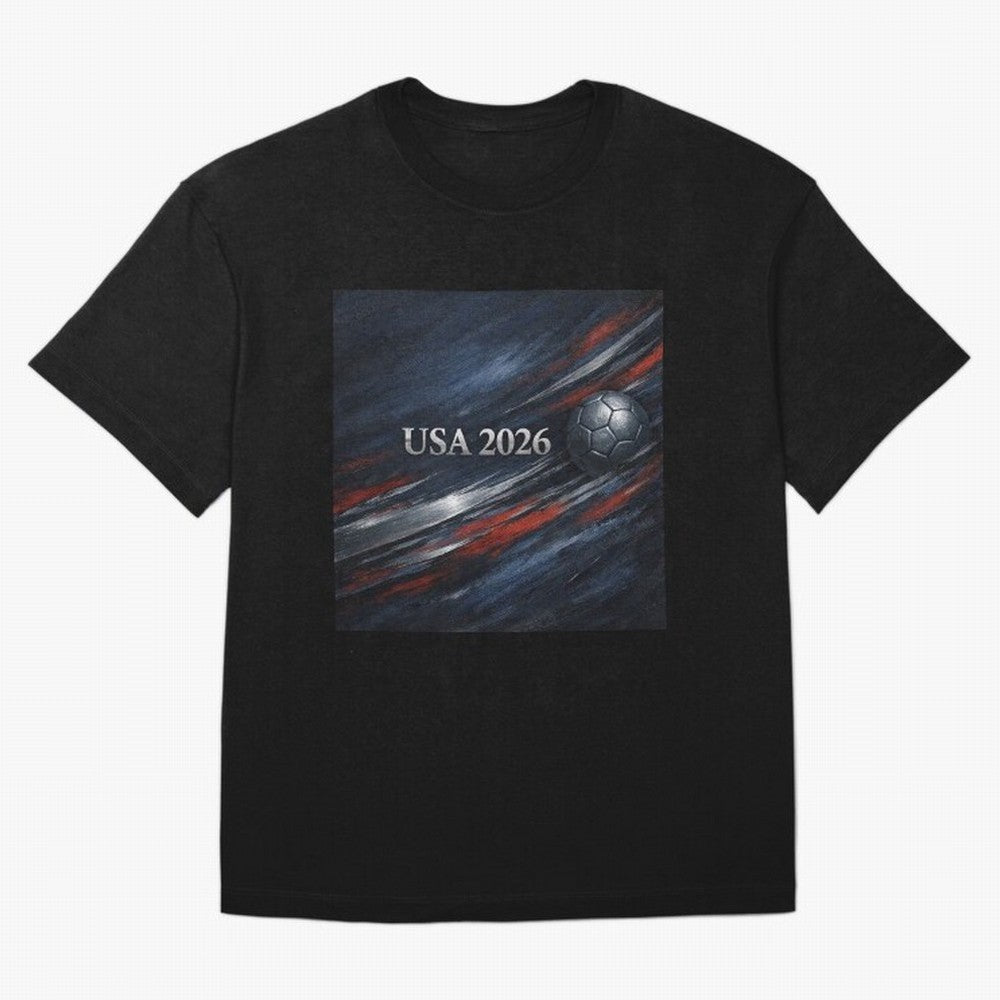 USA 2026 Soccer Event Design Classic T-Shirt Join the Global Buzz around FIFA World Cup 2026 Group Stage for Fans of Mbappe and Neymar and France, Bringing Classic Soccer Heritage, Championship Pressure, Fan Loyalty and International Pride; Great