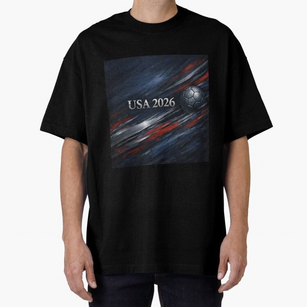 USA 2026 Soccer Event Design Classic T-Shirt Join the Global Buzz around FIFA World Cup 2026 Group Stage for Fans of Mbappe and Neymar and France, Bringing Classic Soccer Heritage, Championship Pressure, Fan Loyalty and International Pride; Great