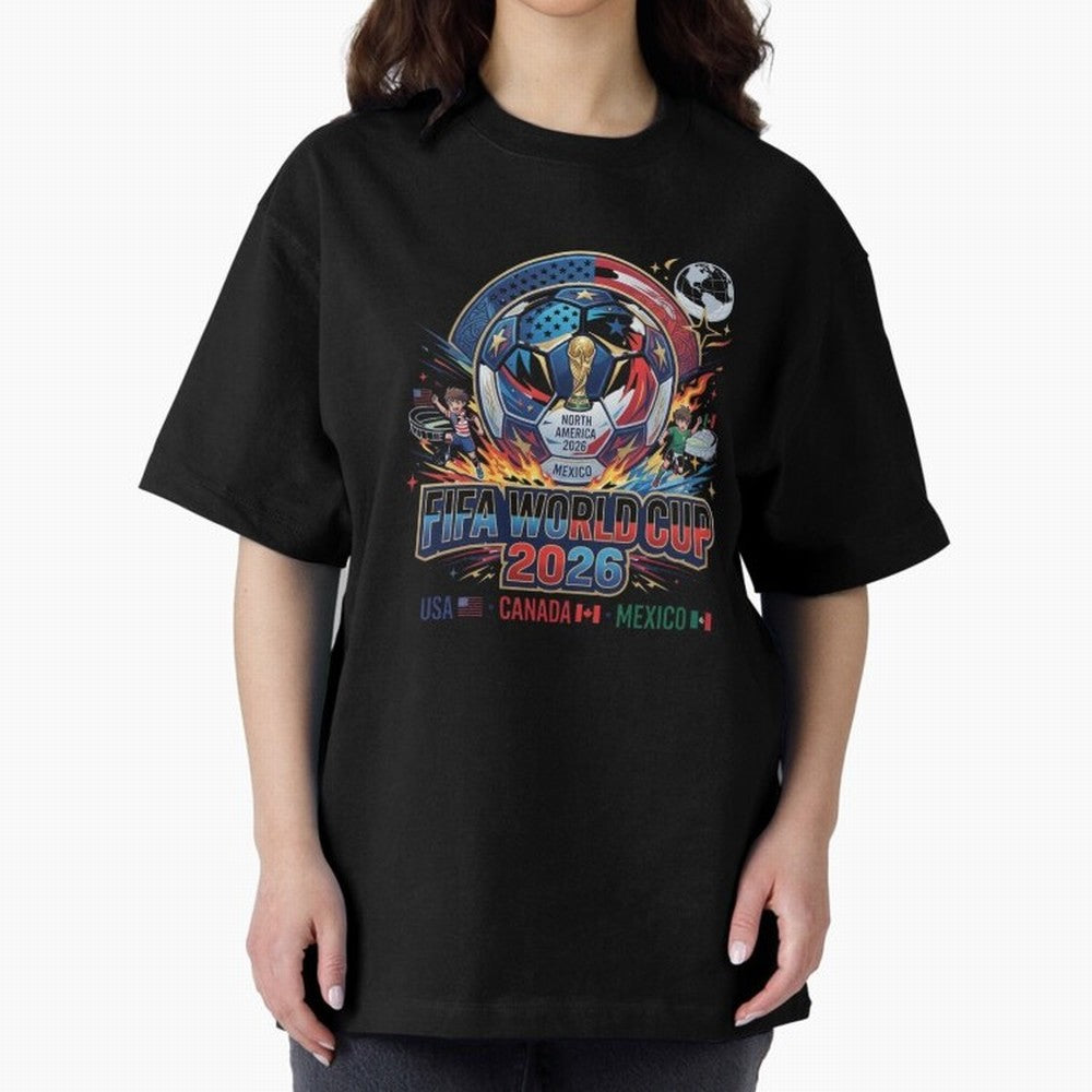 FIFA World Cup 2026 North America - USA Canada Mexico Soccer Classic T-Shirt Embrace FIFA World Cup 2026 USA Canada Mexico for Fans of Haaland and England and Germany, Bringing Match Day Excitement, Supporter Culture, Golden Goals and Global