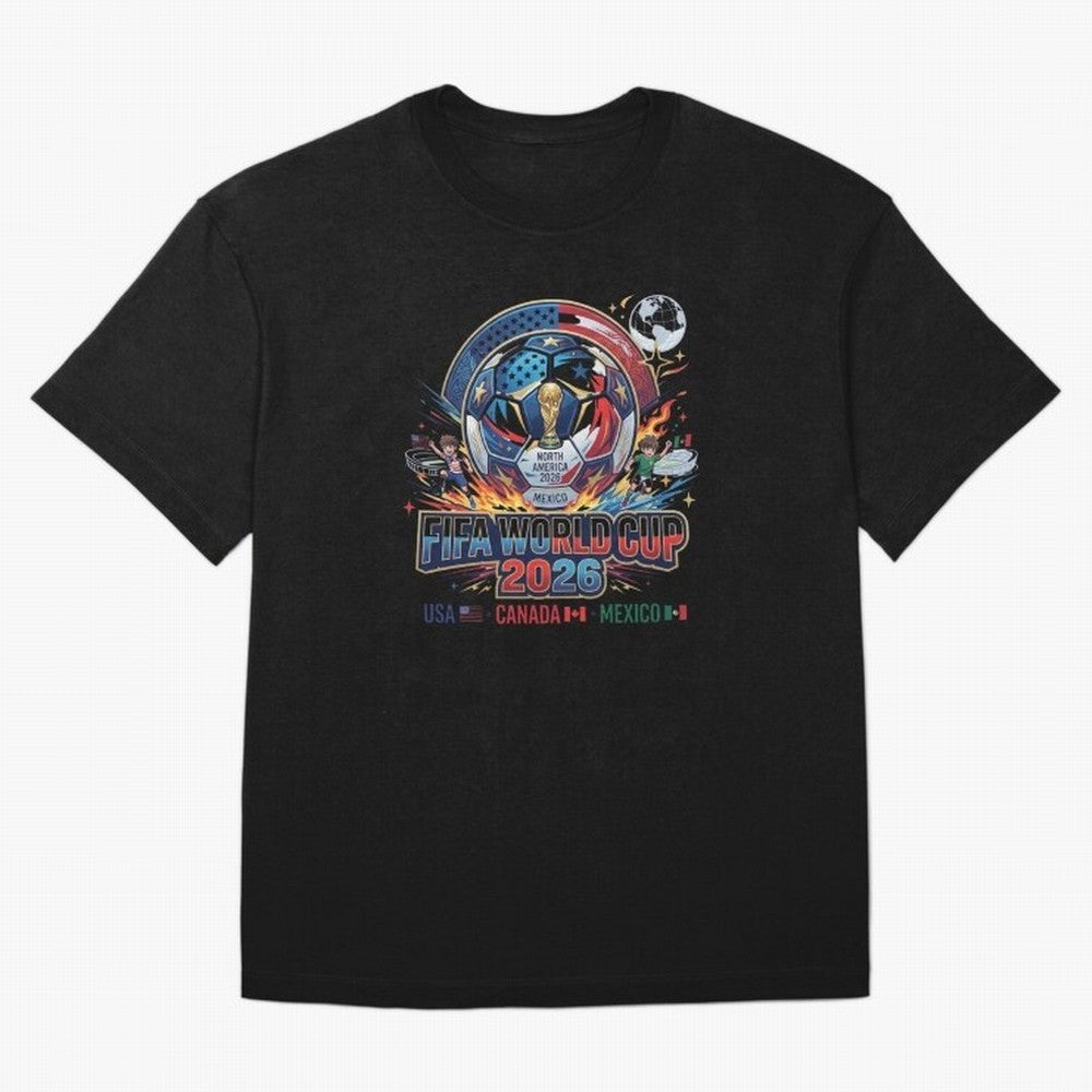 FIFA World Cup 2026 North America - USA Canada Mexico Soccer Classic T-Shirt Embrace FIFA World Cup 2026 USA Canada Mexico for Fans of Haaland and England and Germany, Bringing Match Day Excitement, Supporter Culture, Golden Goals and Global