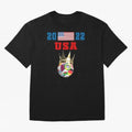 Keep Calm and support USA Football Flag Soccer Jersey Classic T-Shirt Elevate Global Football Passion for FIFA World Cup 2026 USA Canada Mexico, with Mbappe, France and Portugal, Classic Soccer Heritage, Championship Pressure, Fan Loyalty and