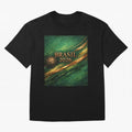 Brasil 2026 Soccer Theme Dark Green Classic T-Shirt Carry Global Football Passion for FIFA World Cup 2026, Built around CR7, Spain and Netherlands, Worldwide Fan Energy, Dramatic Goals, Stadium Lights and Championship Celebrations; Perfect for