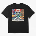 North America United Soccer 2026 Vintage Crest Classic T-Shirt Turn Every Weekend Toward FIFA World Cup 2026 USA Canada Mexico for Fans of Cristiano Ronaldo, Haaland and CR7 and England, Bringing Game Day Rituals, Football Legends, Country Pride