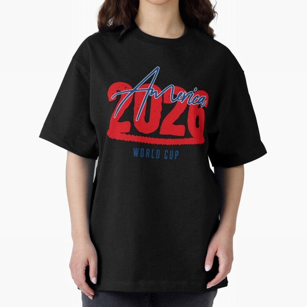 America 2026 Classic T-Shirt Spotlight FIFA World Cup 2026 Group Stage Spirit, Highlighting Argentina, Messi and Cristiano Ronaldo, Classic Soccer Heritage, Championship Pressure, Fan Loyalty and International Pride; Made for Collectors Who Enjoy