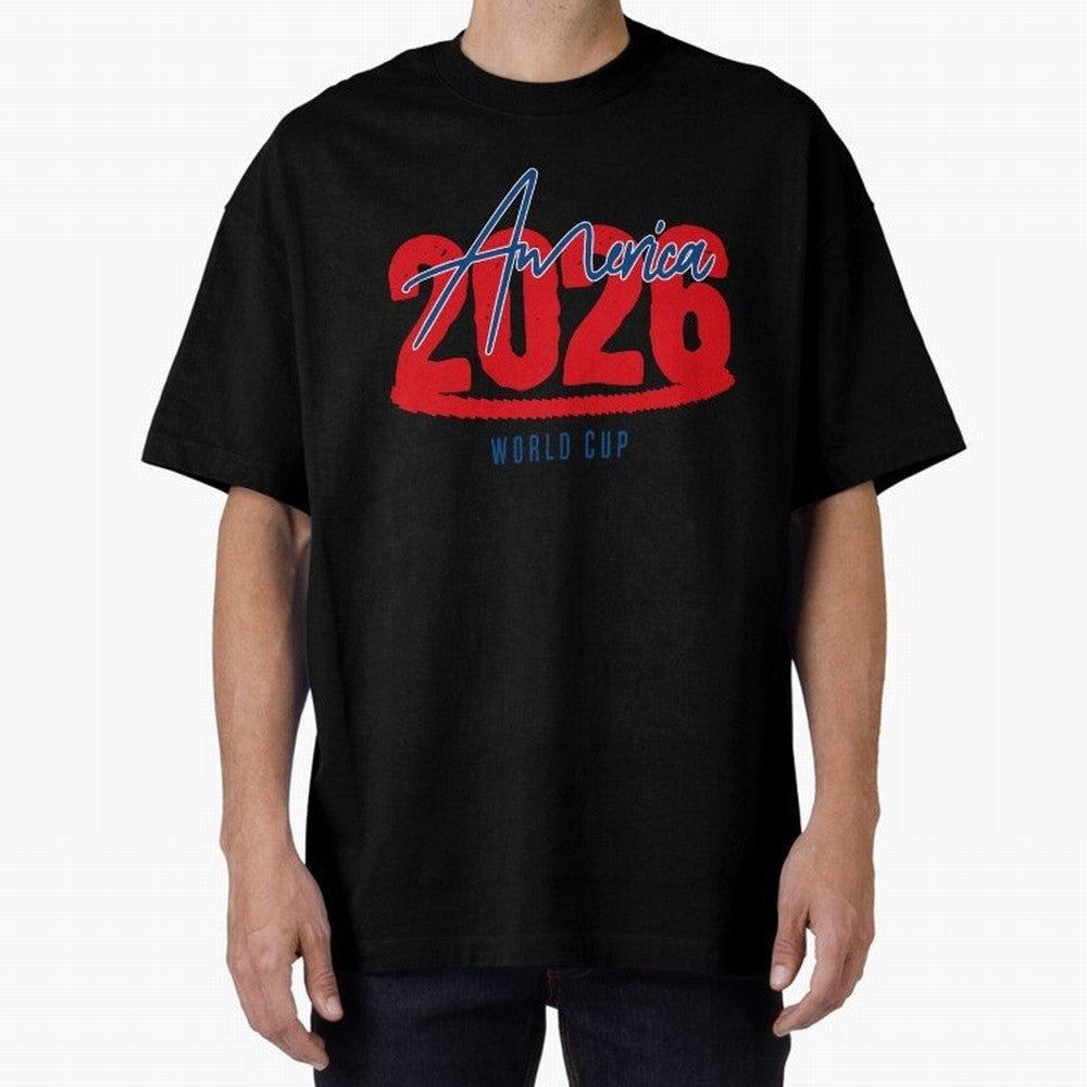 America 2026 Classic T-Shirt Spotlight FIFA World Cup 2026 Group Stage Spirit, Highlighting Argentina, Messi and Cristiano Ronaldo, Classic Soccer Heritage, Championship Pressure, Fan Loyalty and International Pride; Made for Collectors Who Enjoy