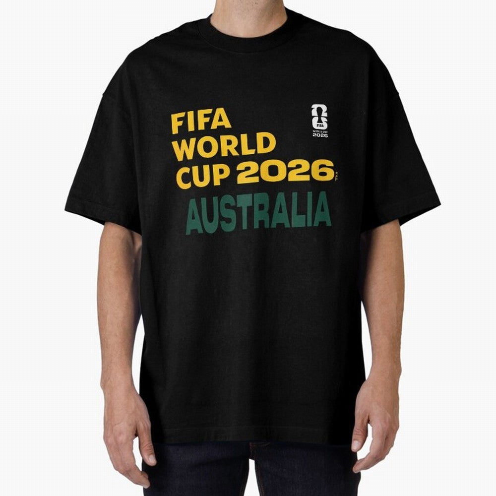 World Cup26 Australia Block Letters Classic T-Shirt Support the FIFA World Cup 2026 Group Stage Journey through CR7 Highlights, England and Germany Pride, Retro Football Energy, Iconic Rivalries, Trophy Chase Drama and Stadium Atmosphere; Perfect