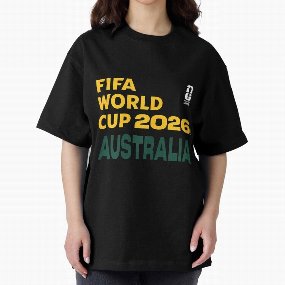 World Cup26 Australia Block Letters Classic T-Shirt Support the FIFA World Cup 2026 Group Stage Journey through CR7 Highlights, England and Germany Pride, Retro Football Energy, Iconic Rivalries, Trophy Chase Drama and Stadium Atmosphere; Perfect