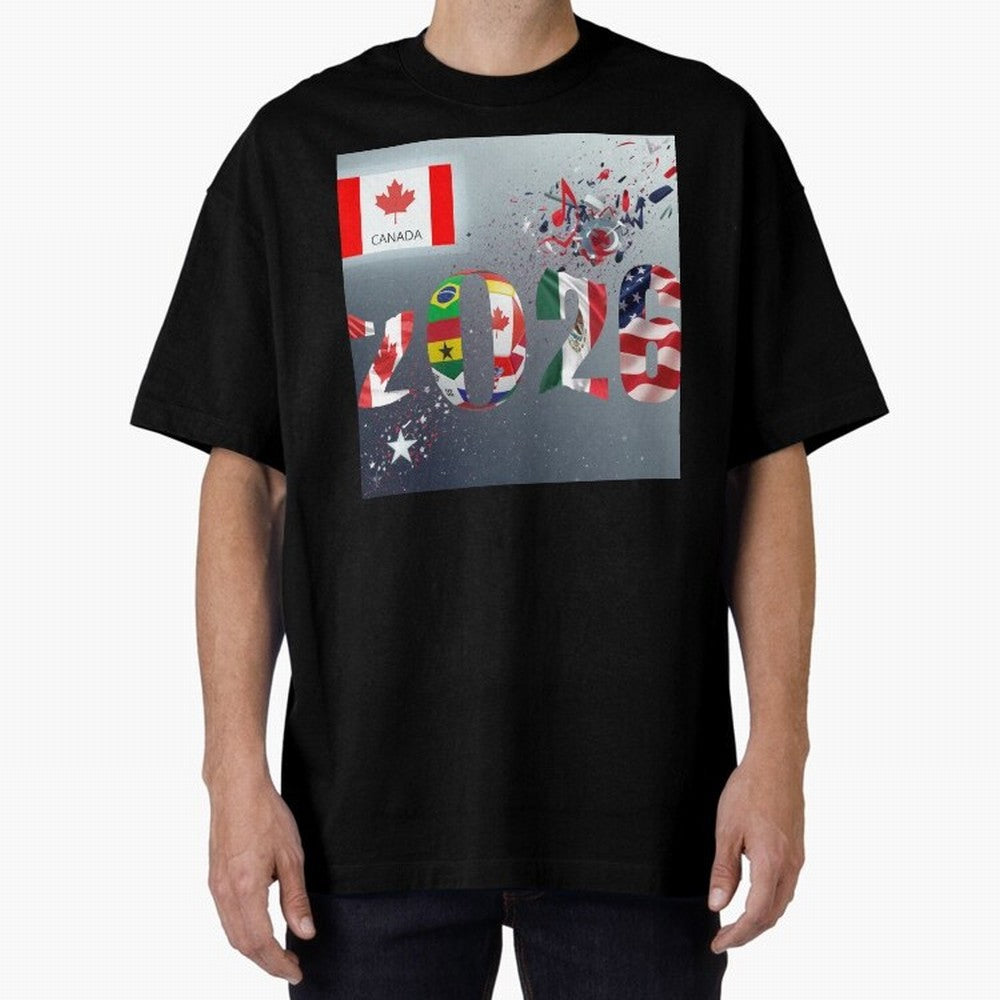 World Cup 2026 Classic T-Shirt Bring World Football Passion into FIFA World Cup 2026 USA Canada Mexico Spirit, Capturing Brazil, Neymar, Champion Mindset, Group Stage Buzz, Knockout Tension and Passionate Fan Culture; Built for Supporters Chasing