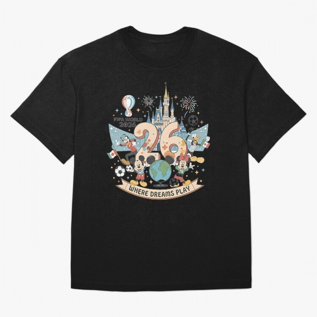 Dreamland Football 2026 Classic T-Shirt Wear the Spirit of the FIFA World Cup 2026 USA Canada Mexico Journey through Cristiano Ronaldo, Haaland and CR7 Highlights, Germany Pride, Sports Nostalgia, International Competition, Famous Players and