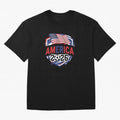 America World Cup 2026 ¨C USA Football Classic T-Shirt Stand with FIFA World Cup 2026 Group Stage Spirit, Capturing France, Mbappe and Neymar, Stadium Chants, National Pride, Trophy Dreams and Unforgettable Football Memories; Perfect for Supporters