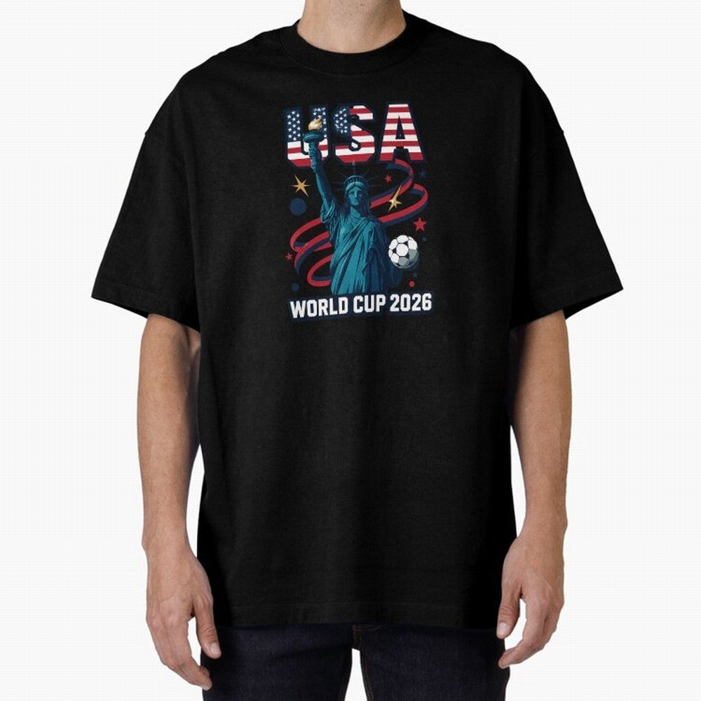 Official USA World Cup 2026 Merchandise Classic T-Shirt Carry National Pride through FIFA World Cup 2026 USA Canada Mexico Spirit, Capturing Brazil, CR7, Championship Spirit, Famous Goals, Roaring Crowds and International Football Unity; Ideal for