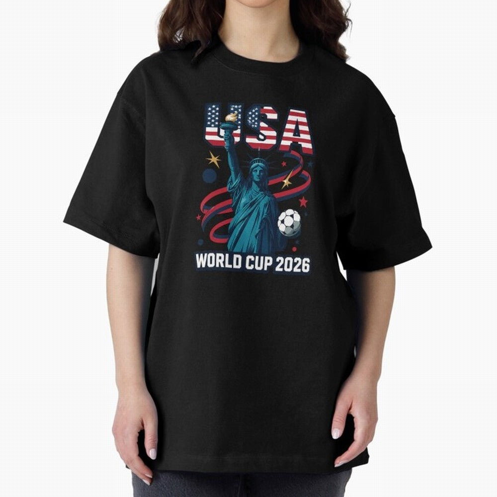 Official USA World Cup 2026 Merchandise Classic T-Shirt Carry National Pride through FIFA World Cup 2026 USA Canada Mexico Spirit, Capturing Brazil, CR7, Championship Spirit, Famous Goals, Roaring Crowds and International Football Unity; Ideal for