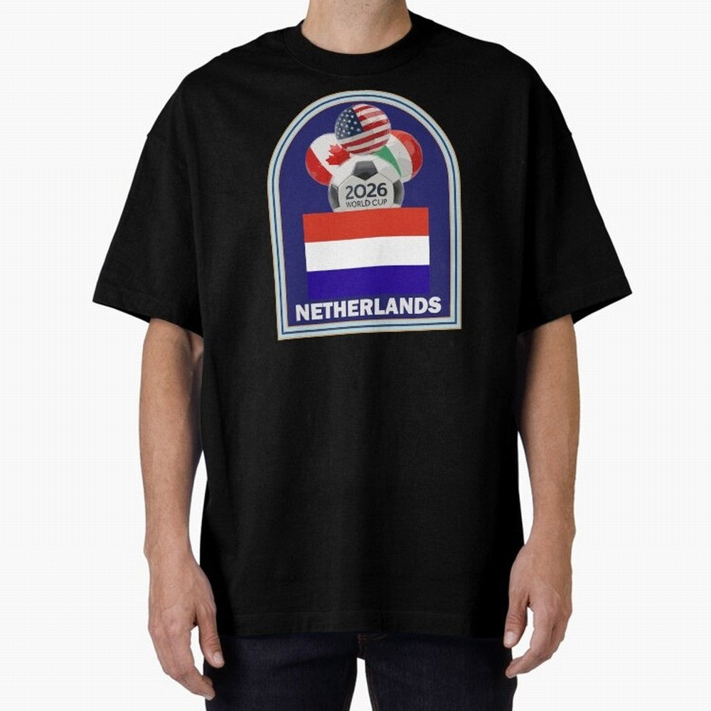 Netherlands 2026 Soccer T-shirt Classic T-Shirt Remember the FIFA World Cup 2026 USA Canada Mexico Journey through Messi, CR7 and Mbappe Highlights, Portugal Pride, Vintage Soccer Flavor, Modern Football Stars, National Flags and Final Night