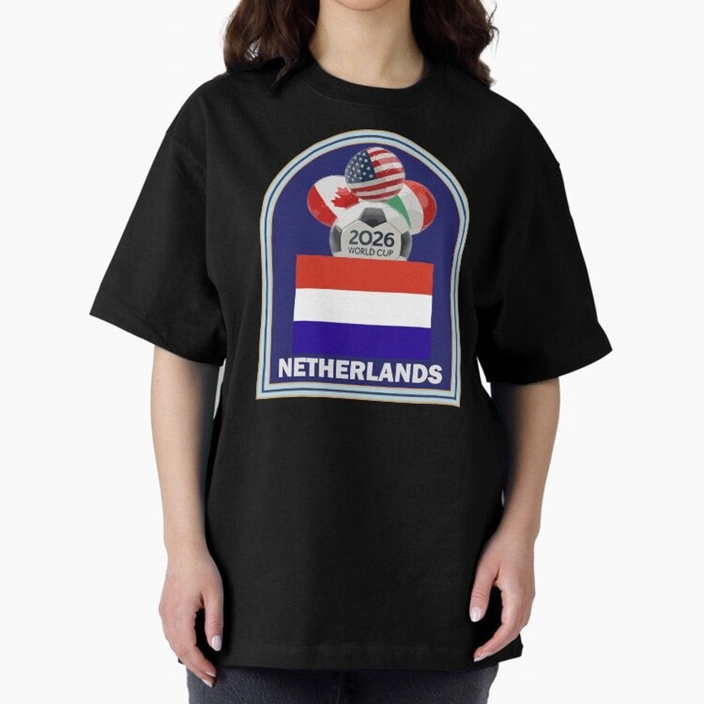Netherlands 2026 Soccer T-shirt Classic T-Shirt Remember the FIFA World Cup 2026 USA Canada Mexico Journey through Messi, CR7 and Mbappe Highlights, Portugal Pride, Vintage Soccer Flavor, Modern Football Stars, National Flags and Final Night
